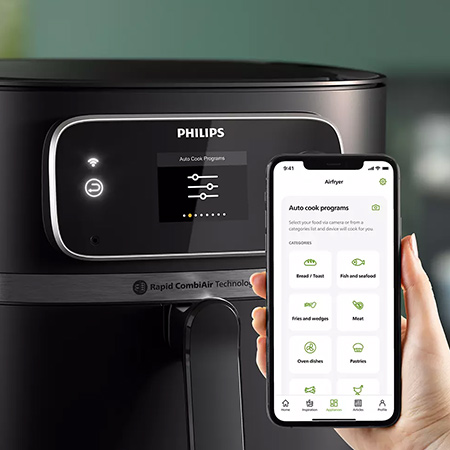 Vous pouvez la contrôler via l'application NutriU de Philips.